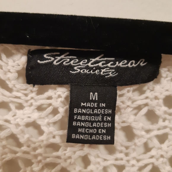 Streetwear Society Long Crocheted Sweater - Picture 3 of 7